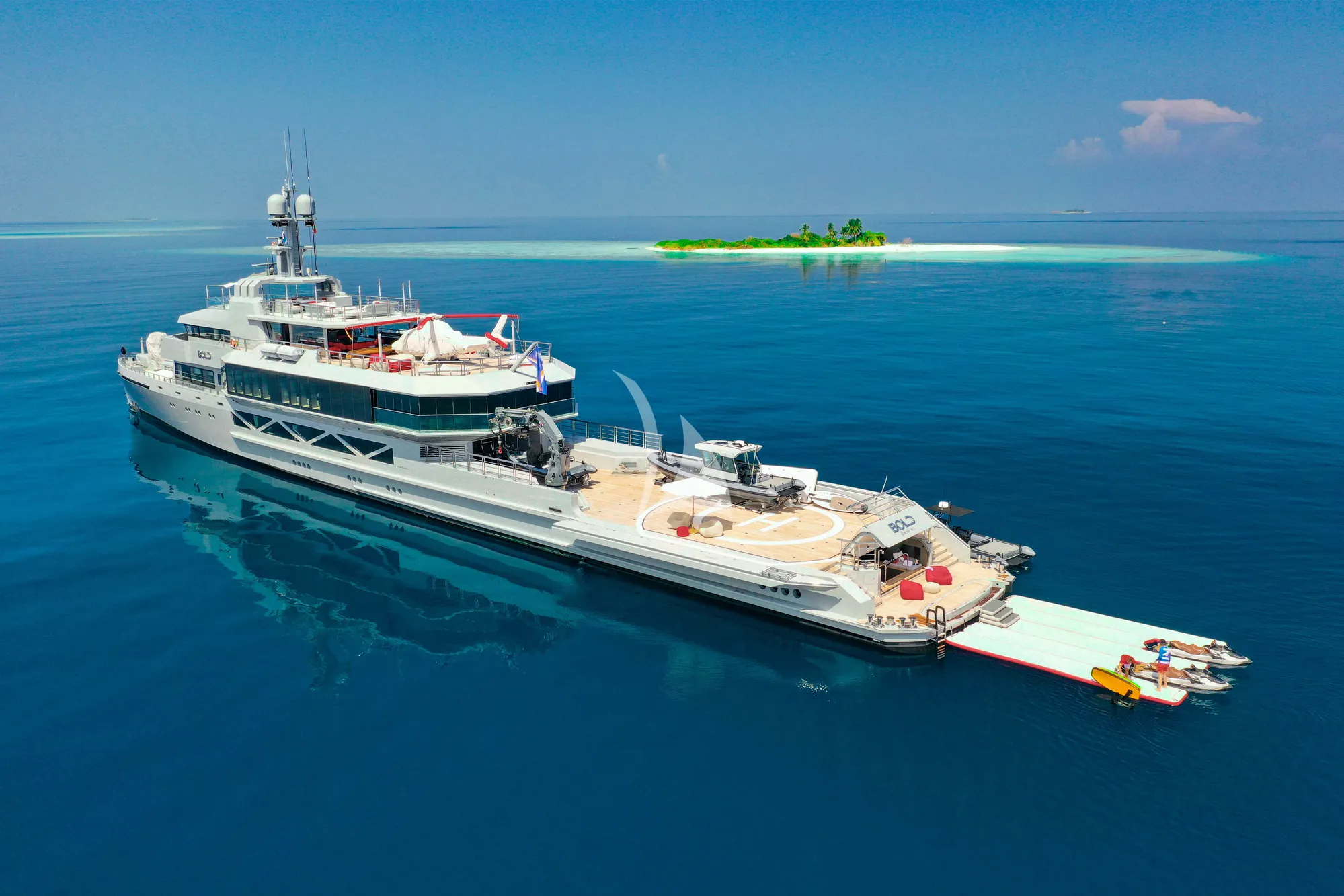 Yacht BOLD — charter de luxe Méditerranée