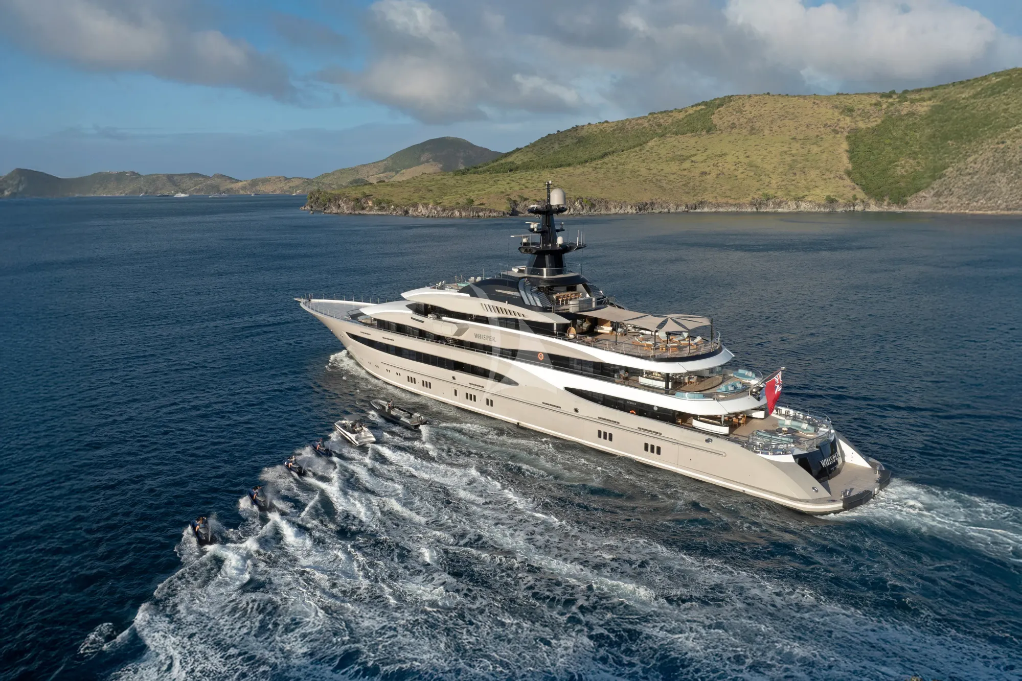 Superyacht WHISPER — location charter